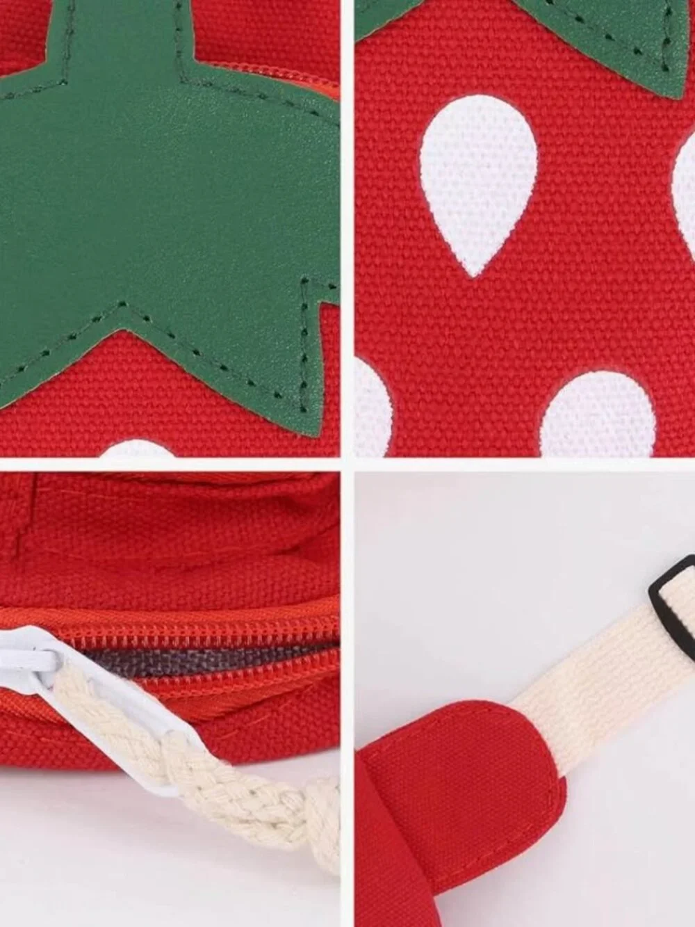 Strawberry Crossbody Shoulder Sling Bag